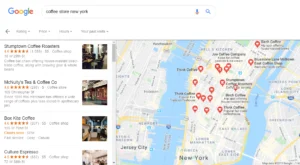 Google My Business Unternehmen Suchergebnisse