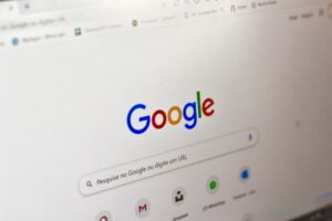 Google search bar search engine